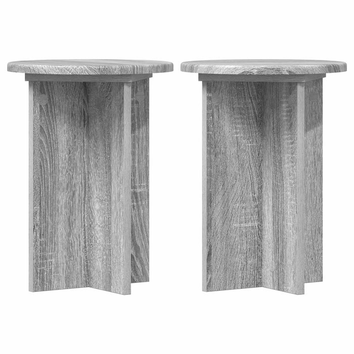 Suport pentru plante 2 pcs Sonoma gri Ø29,5 x 40 cm - WALTI WALTI