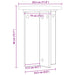 Suport pentru plante 2 pcs Sonoma gri Ø29,5 x 40 cm - WALTI WALTI