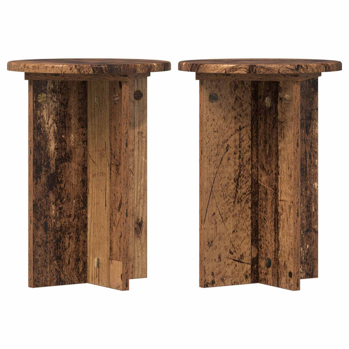 Suport pentru plante 2 pcs Lemn vechi Ø29,5 x 40 cm - WALTI WALTI