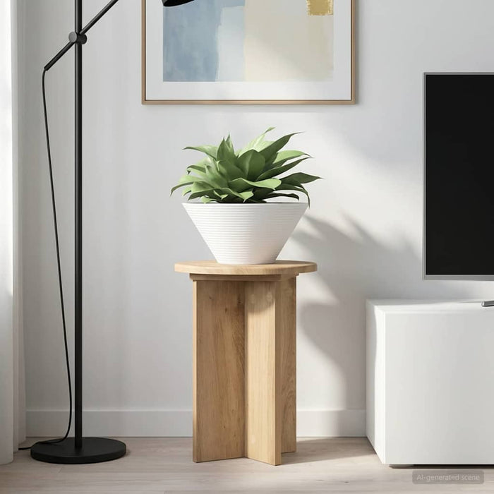 Suport pentru plante 2 pcs Stejar Artizanal Ø29,5 x 40 cm - WALTI WALTI