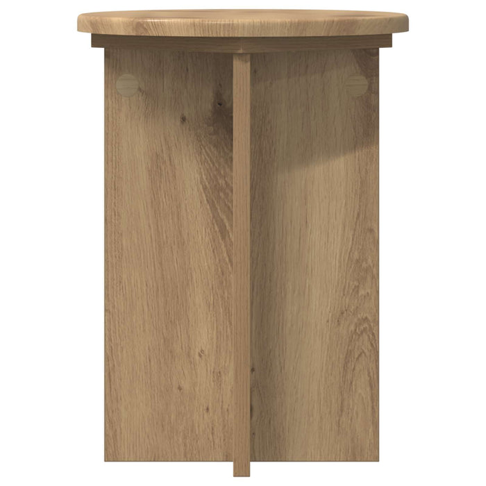 Suport pentru plante 2 pcs Stejar Artizanal Ø29,5 x 40 cm - WALTI WALTI