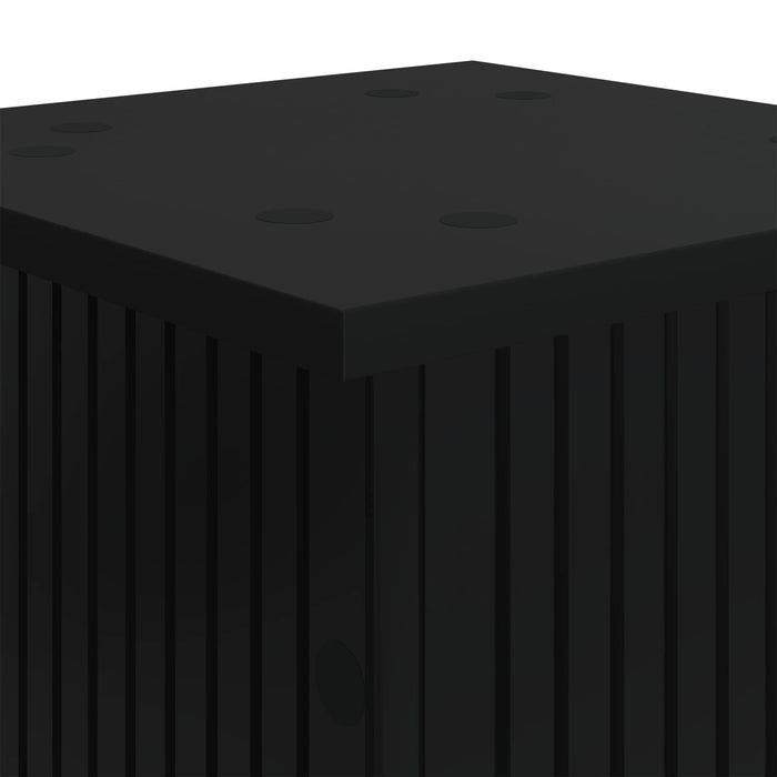 Suport pentru plante Negru 30,5 x 30 x 100,5 cm Lemn prelucrat - WALTI WALTI