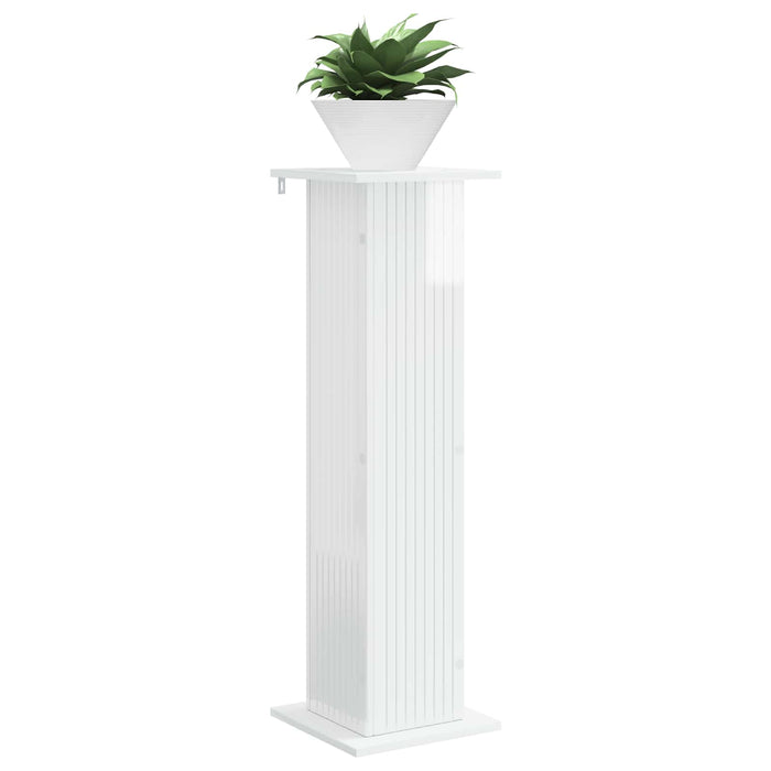 Suport pentru plante Alb foarte lucios 30,5 x 30 x 100,5 cm - WALTI WALTI
