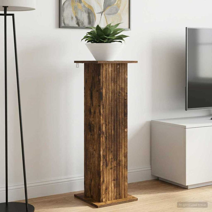 Suport pentru plante 2 pcs Stejar fumuriu 30,5 x 30 x 100,5 cm - WALTI WALTI