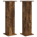 Suport pentru plante 2 pcs Stejar fumuriu 30,5 x 30 x 100,5 cm - WALTI WALTI