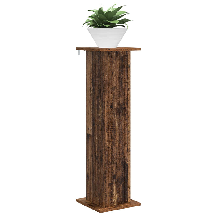 Suport pentru plante 2 pcs Lemn vechi 30,5 x 30 x 100,5 cm - WALTI WALTI