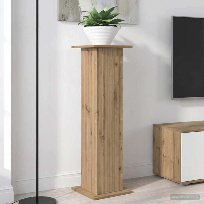 Suport pentru plante Stejar Artizanal 30,5 x 30 x 100,5 cm - WALTI WALTI