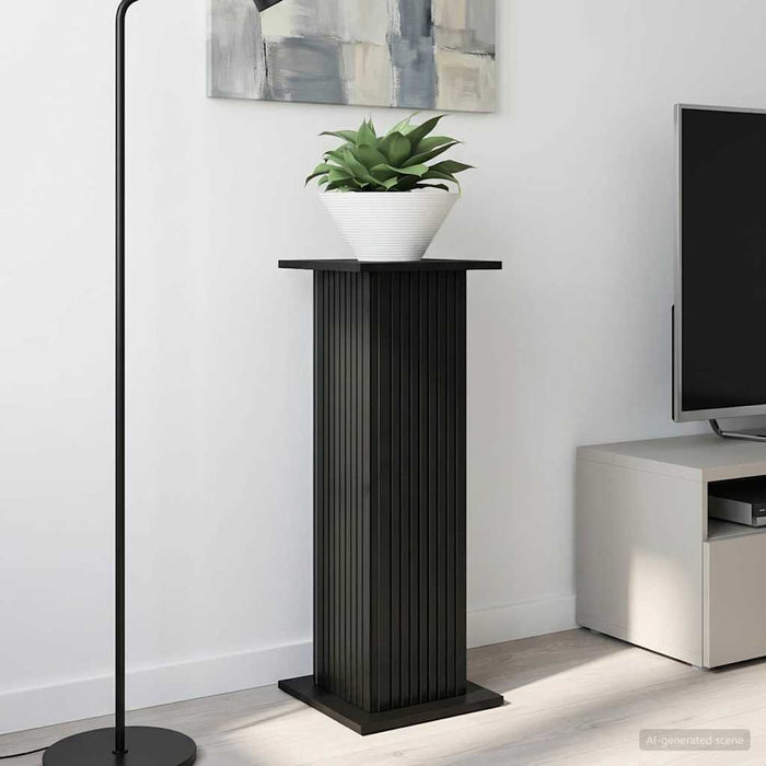 Suport pentru plante Negru 30,5 x 30 x 80,5 cm Lemn prelucrat - WALTI WALTI