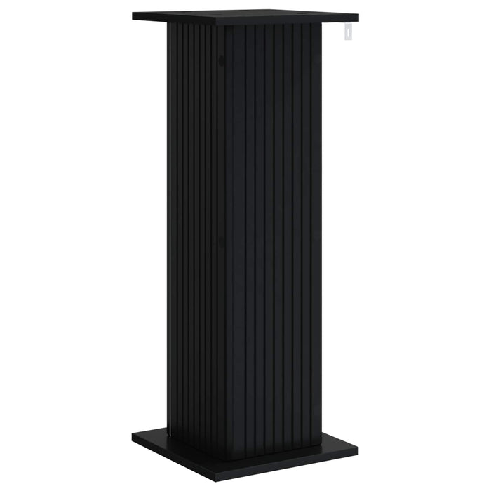 Suport pentru plante Negru 30,5 x 30 x 80,5 cm Lemn prelucrat - WALTI WALTI