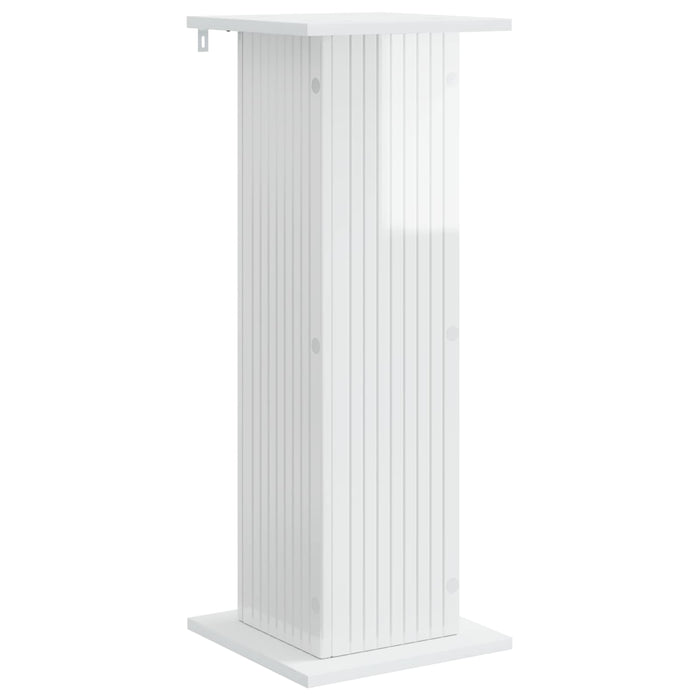 Suport pentru plante Alb foarte lucios 30,5 x 30 x 80,5 cm - WALTI WALTI