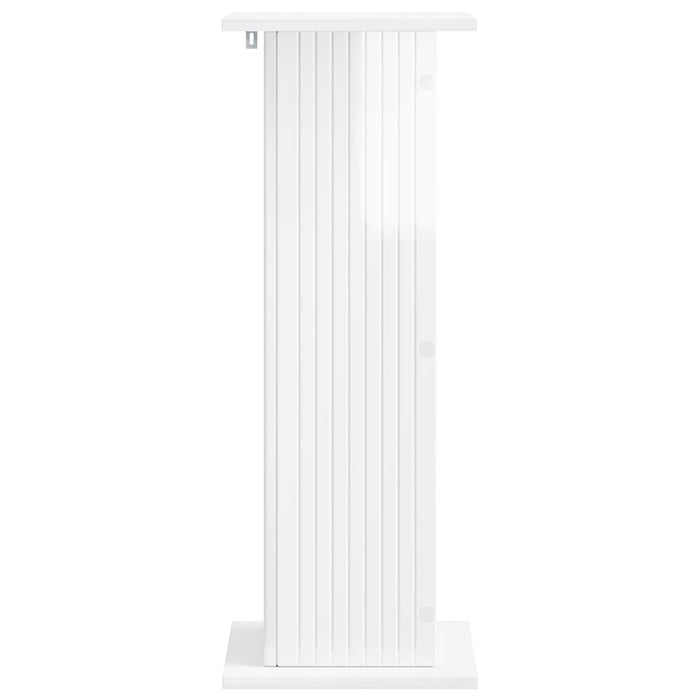 Suport pentru plante Alb foarte lucios 30,5 x 30 x 80,5 cm - WALTI WALTI
