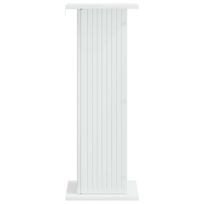 Suport pentru plante Alb foarte lucios 30,5 x 30 x 80,5 cm - WALTI WALTI