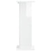 Suport pentru plante 2 pcs Alb foarte lucios Lemn prelucrat - WALTI WALTI
