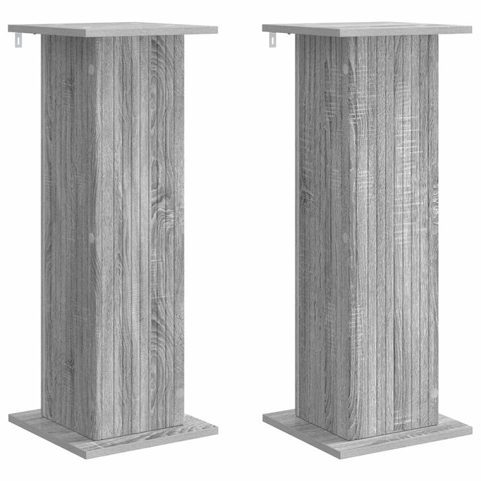 Suport pentru plante 2 pcs Sonoma gri 30,5 x 30 x 80,5 cm - WALTI WALTI