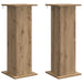 Suport pentru plante 2 pcs Stejar Artizanal 30,5 x 30 x 80,5 cm - WALTI WALTI