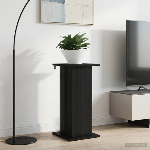 Suport pentru plante Negru 30,5 x 30 x 60,5 cm Lemn prelucrat - WALTI WALTI
