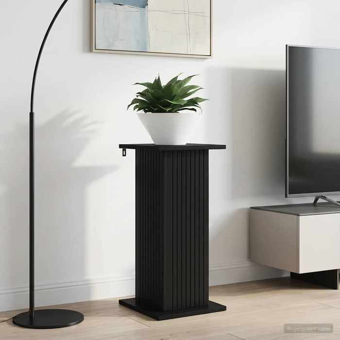 Suport pentru plante Negru 30,5 x 30 x 60,5 cm Lemn prelucrat - WALTI WALTI