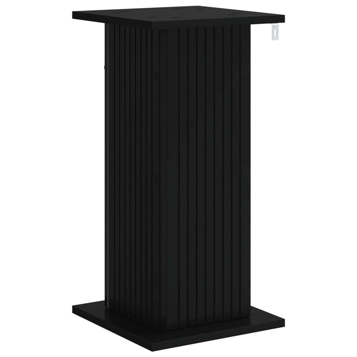 Suport pentru plante Negru 30,5 x 30 x 60,5 cm Lemn prelucrat - WALTI WALTI
