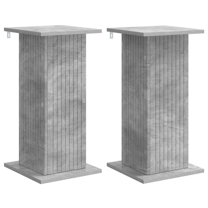 Suport pentru plante 2 pcs Gri Beton 30,5 x 30 x 60,5 cm - WALTI WALTI