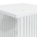 Suport pentru plante Alb foarte lucios 30,5 x 30 x 60,5 cm - WALTI WALTI