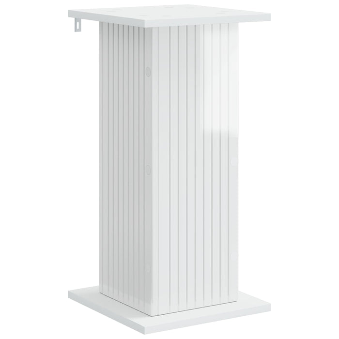 Suport pentru plante Alb foarte lucios 30,5 x 30 x 60,5 cm - WALTI WALTI