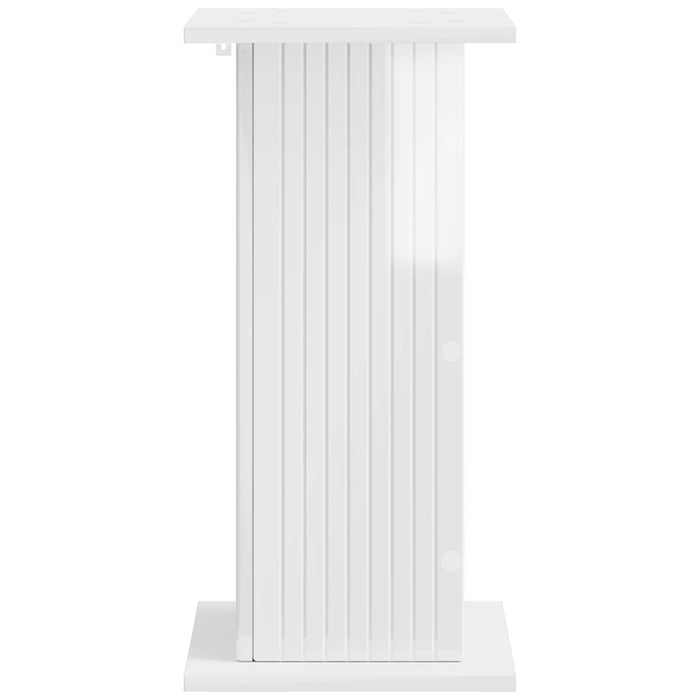 Suport pentru plante Alb foarte lucios 30,5 x 30 x 60,5 cm - WALTI WALTI