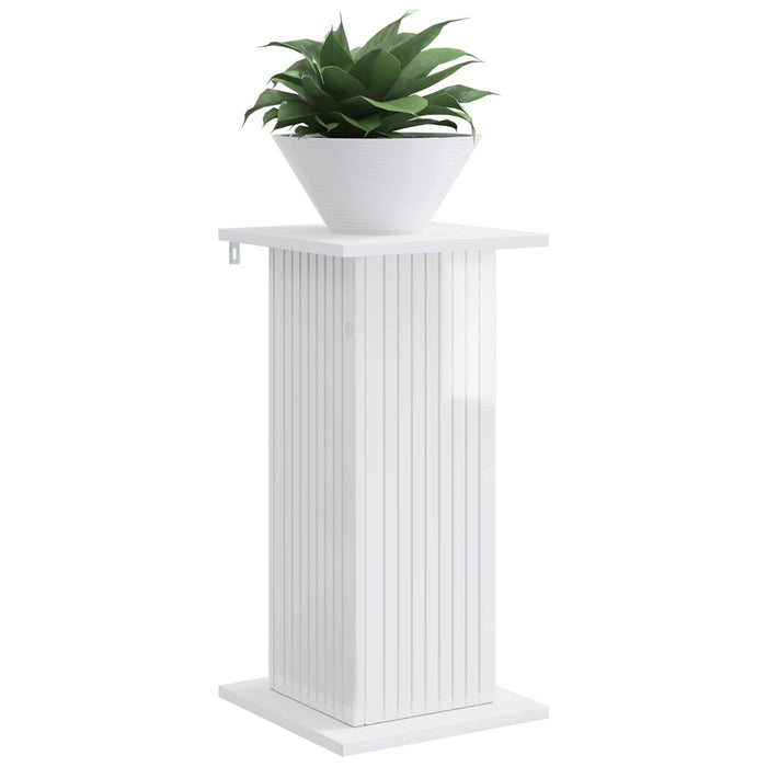 Suport pentru plante Alb foarte lucios 30,5 x 30 x 60,5 cm - WALTI WALTI