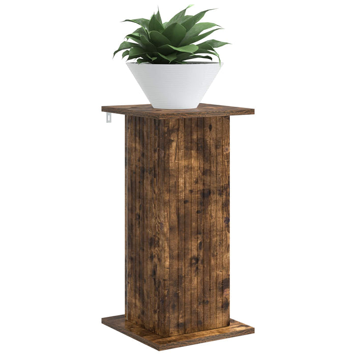 Suport pentru plante 2 pcs Stejar fumuriu 30,5 x 30 x 60,5 cm - WALTI WALTI