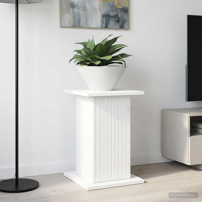Suport pentru plante Alb 30,5 x 30 x 43 cm Lemn prelucrat - WALTI WALTI