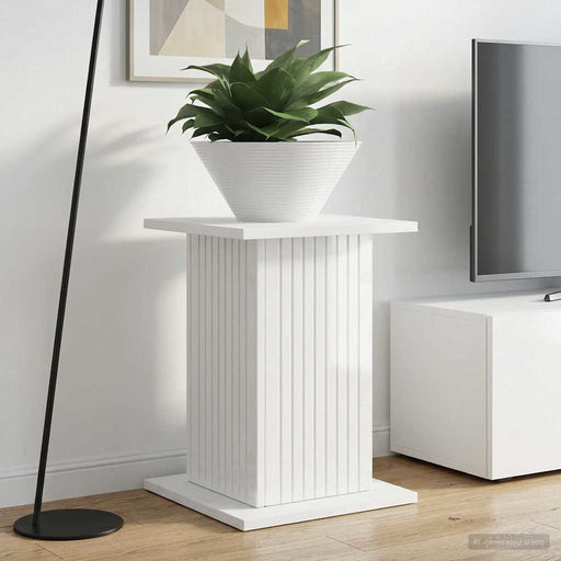 Suport pentru plante Alb foarte lucios 30,5 x 30 x 43 cm - WALTI WALTI