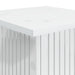 Suport pentru plante 2 pcs Alb foarte lucios 30,5 x 30 x 43 cm - WALTI WALTI