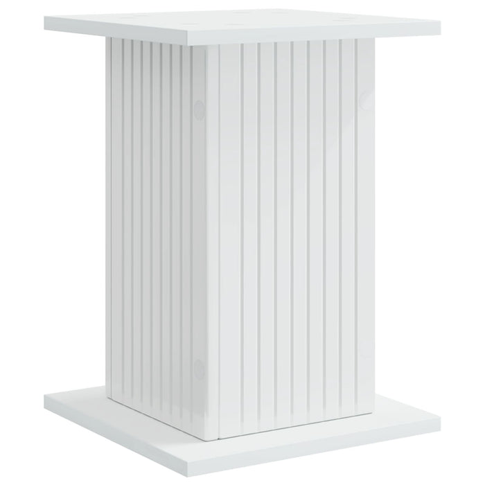 Suport pentru plante 2 pcs Alb foarte lucios 30,5 x 30 x 43 cm - WALTI WALTI