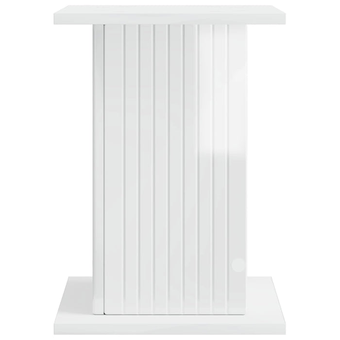 Suport pentru plante 2 pcs Alb foarte lucios 30,5 x 30 x 43 cm - WALTI WALTI