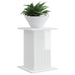 Suport pentru plante 2 pcs Alb foarte lucios 30,5 x 30 x 43 cm - WALTI WALTI