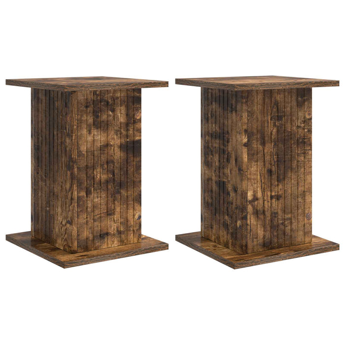 Suport pentru plante 2 pcs Stejar fumuriu 30,5 x 30 x 43 cm - WALTI WALTI
