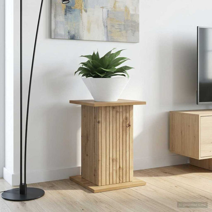 Suport pentru plante 2 pcs Stejar Artizanal 30,5 x 30 x 43 cm - WALTI WALTI