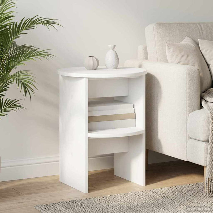 Dulap lateral Alb Ø40 x 50 cm Lemn prelucrat - WALTI WALTI