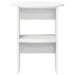 Dulap lateral 2 pcs Alb Ø40 x 50 cm Lemn prelucrat - WALTI WALTI