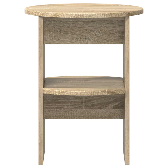 Dulap lateral 2 pcs Stejar Sonoma Ø40 x 50 cm Lemn prelucrat - WALTI WALTI