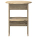 Dulap lateral 2 pcs Stejar Sonoma Ø40 x 50 cm Lemn prelucrat - WALTI WALTI