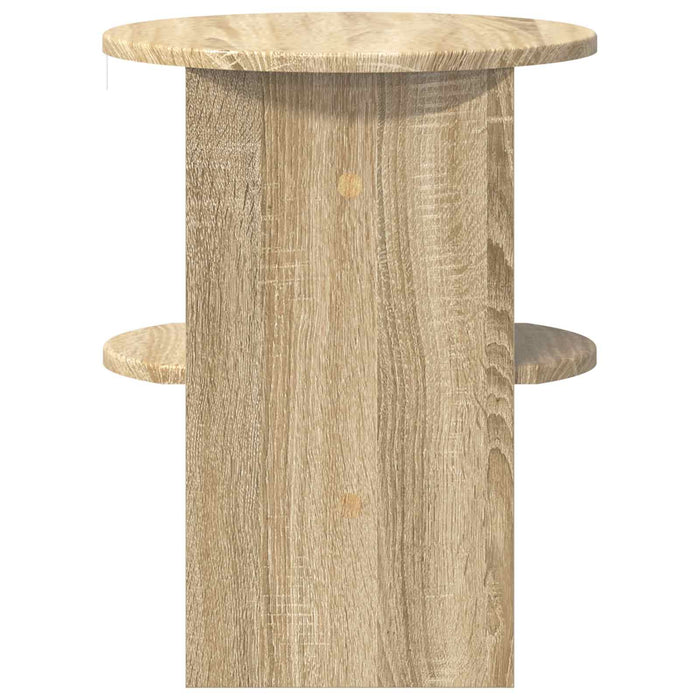 Dulap lateral 2 pcs Stejar Sonoma Ø40 x 50 cm Lemn prelucrat - WALTI WALTI
