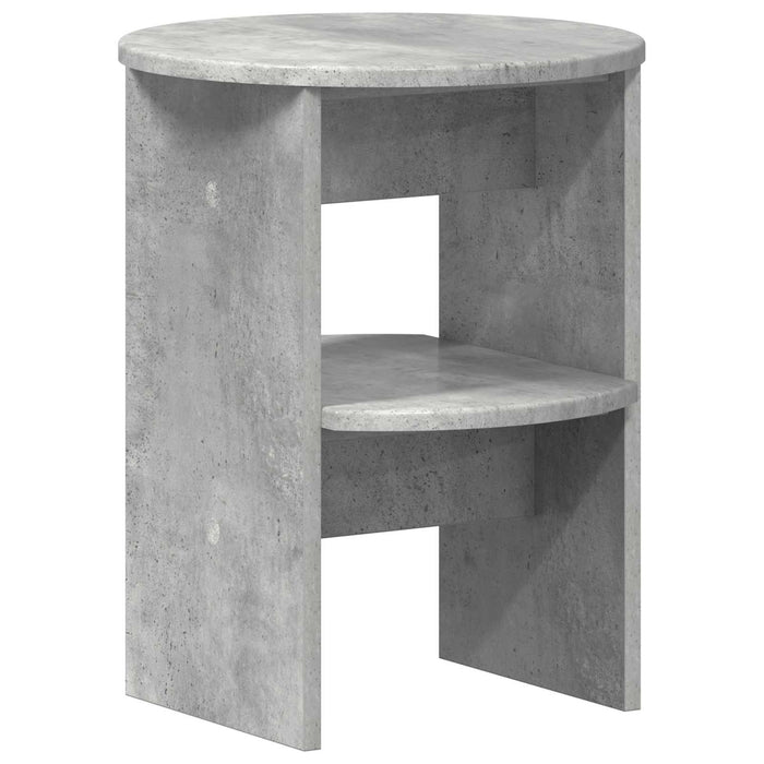 Dulap lateral Gri Beton Ø40 x 50 cm Lemn prelucrat - WALTI WALTI
