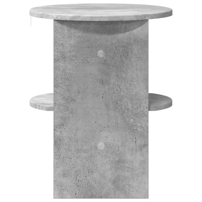 Dulap lateral Gri Beton Ø40 x 50 cm Lemn prelucrat - WALTI WALTI