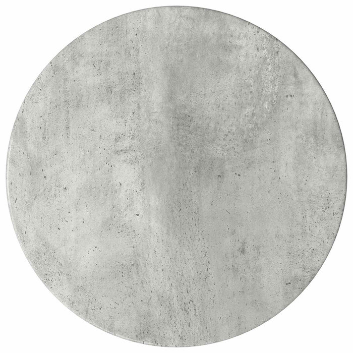 Dulap lateral Gri Beton Ø40 x 50 cm Lemn prelucrat - WALTI WALTI