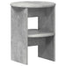 Dulap lateral 2 pcs Gri Beton Ø40 x 50 cm Lemn prelucrat - WALTI WALTI
