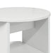 Dulap lateral Alb Lucios Ø40 x 50 cm Lemn prelucrat - WALTI WALTI