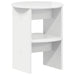 Dulap lateral 2 pcs Alb Lucios Ø40 x 50 cm Lemn prelucrat - WALTI WALTI