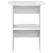 Dulap lateral 2 pcs Alb Lucios Ø40 x 50 cm Lemn prelucrat - WALTI WALTI