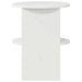 Dulap lateral 2 pcs Alb Lucios Ø40 x 50 cm Lemn prelucrat - WALTI WALTI