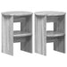 Dulap lateral 2 pcs Sonoma gri Ø40 x 50 cm Lemn prelucrat - WALTI WALTI